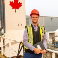 Seaspan electrical engineer Ross Jespersen