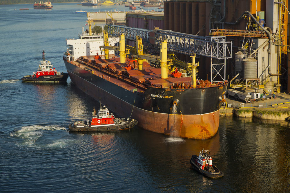 Ship Docking Seaspan