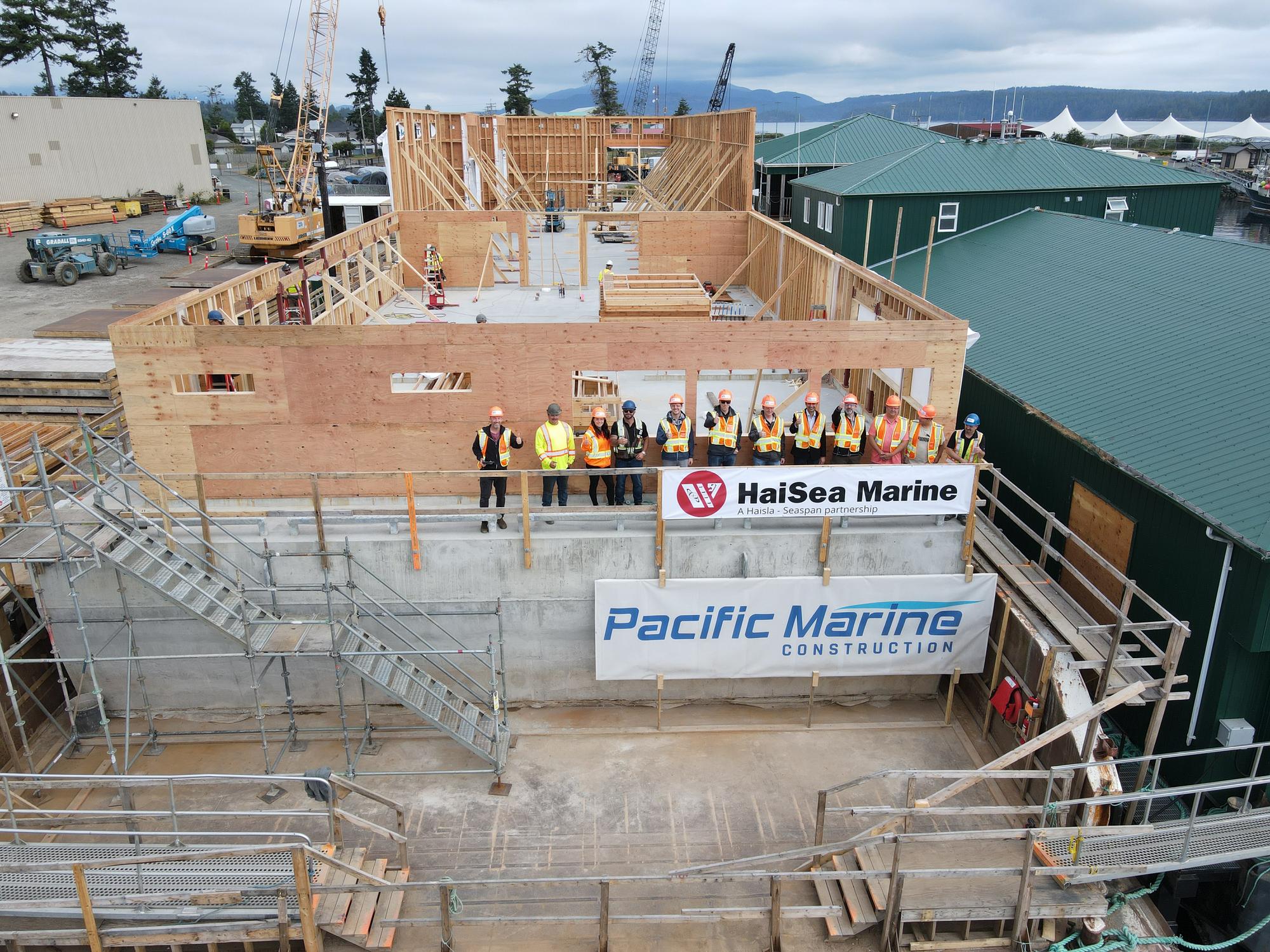 HaiSea Marine Kitimat maintenance facility