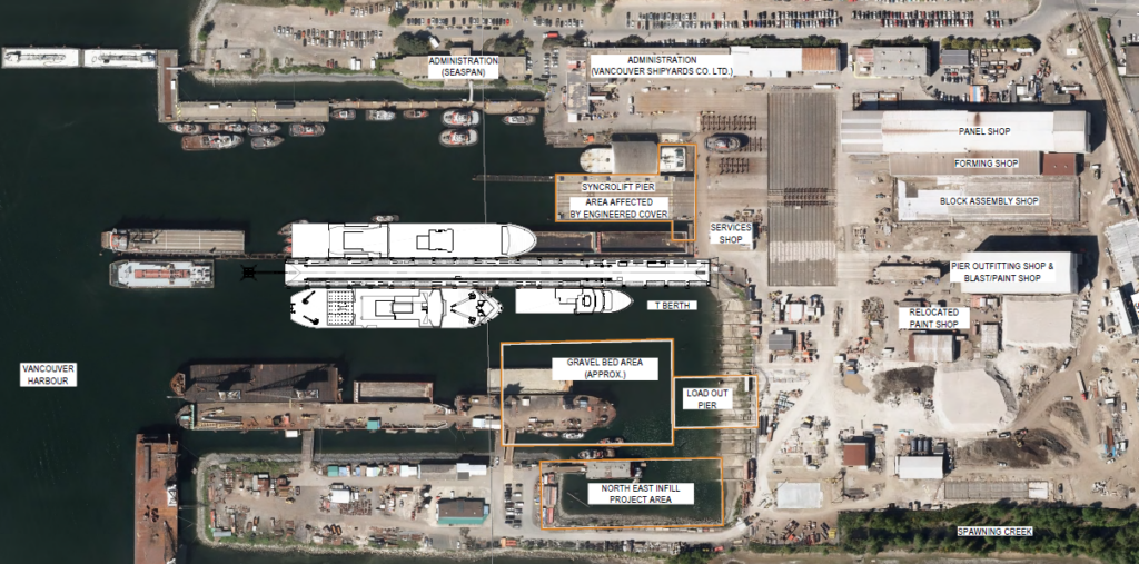 Outfitting Pier Site Plan