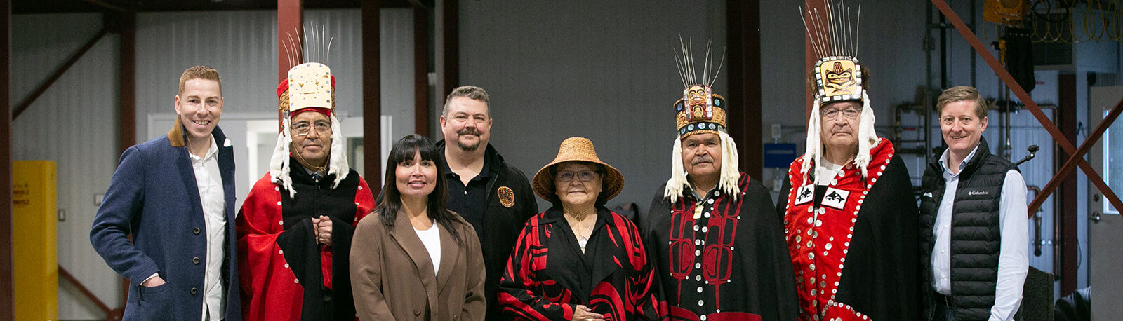 Group at naming ceremony