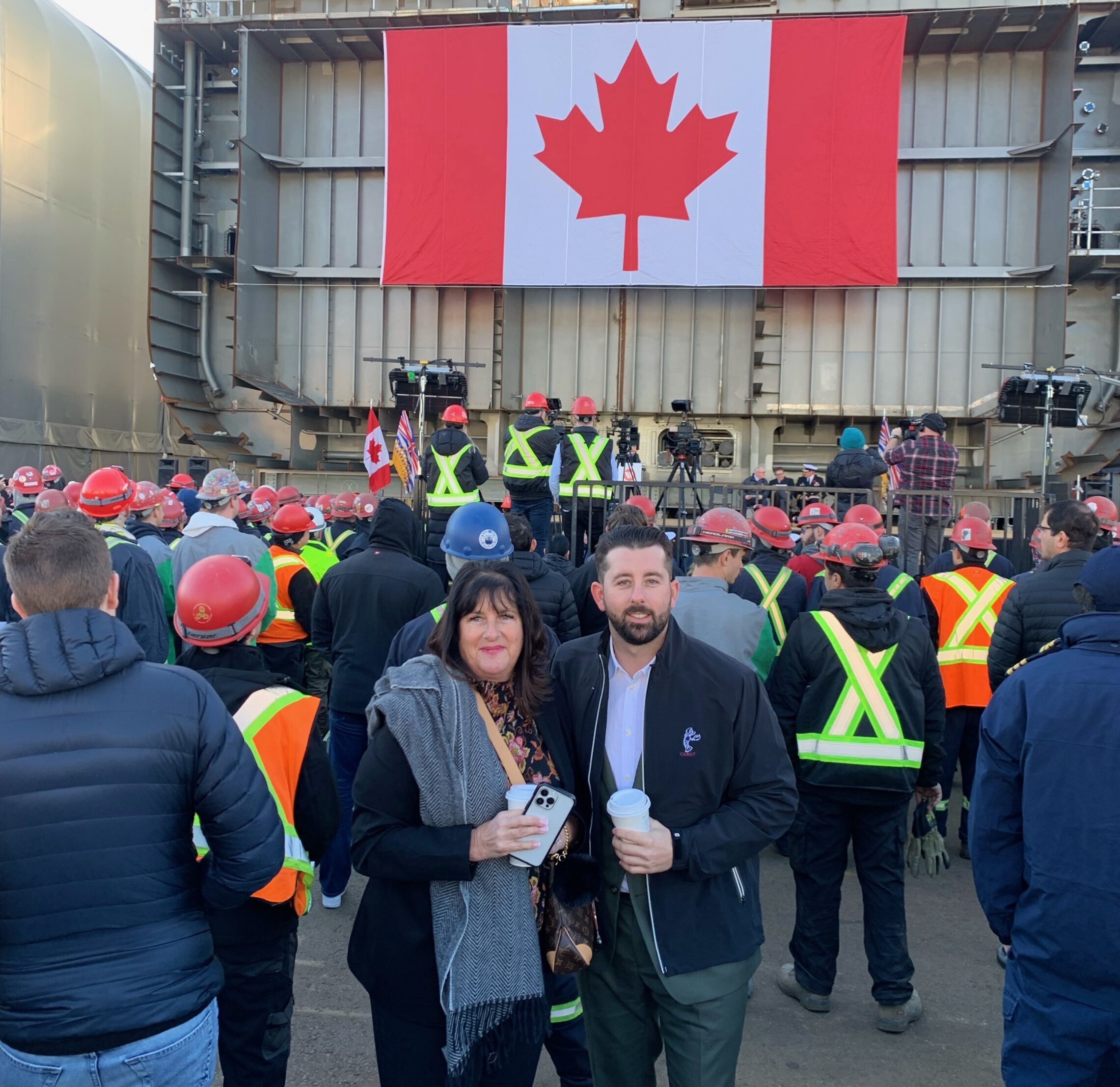 Sonia at JSS2 Keel Laying