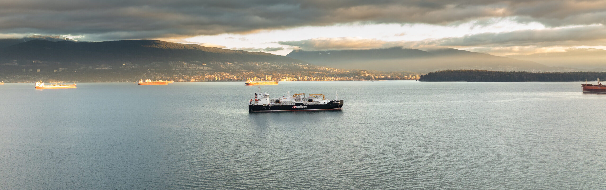 Seaspan Lions in harbour