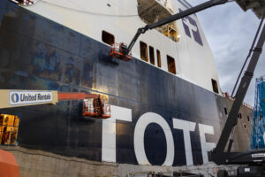 LNG conversion work on TOTE midnight sun vessel