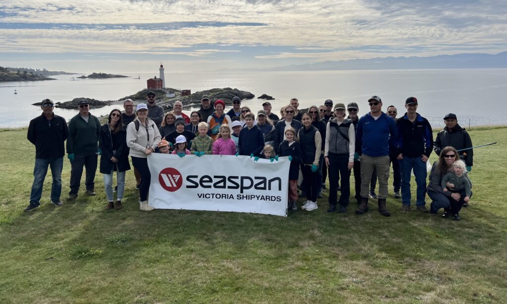 Seaspan shoreline cleanup