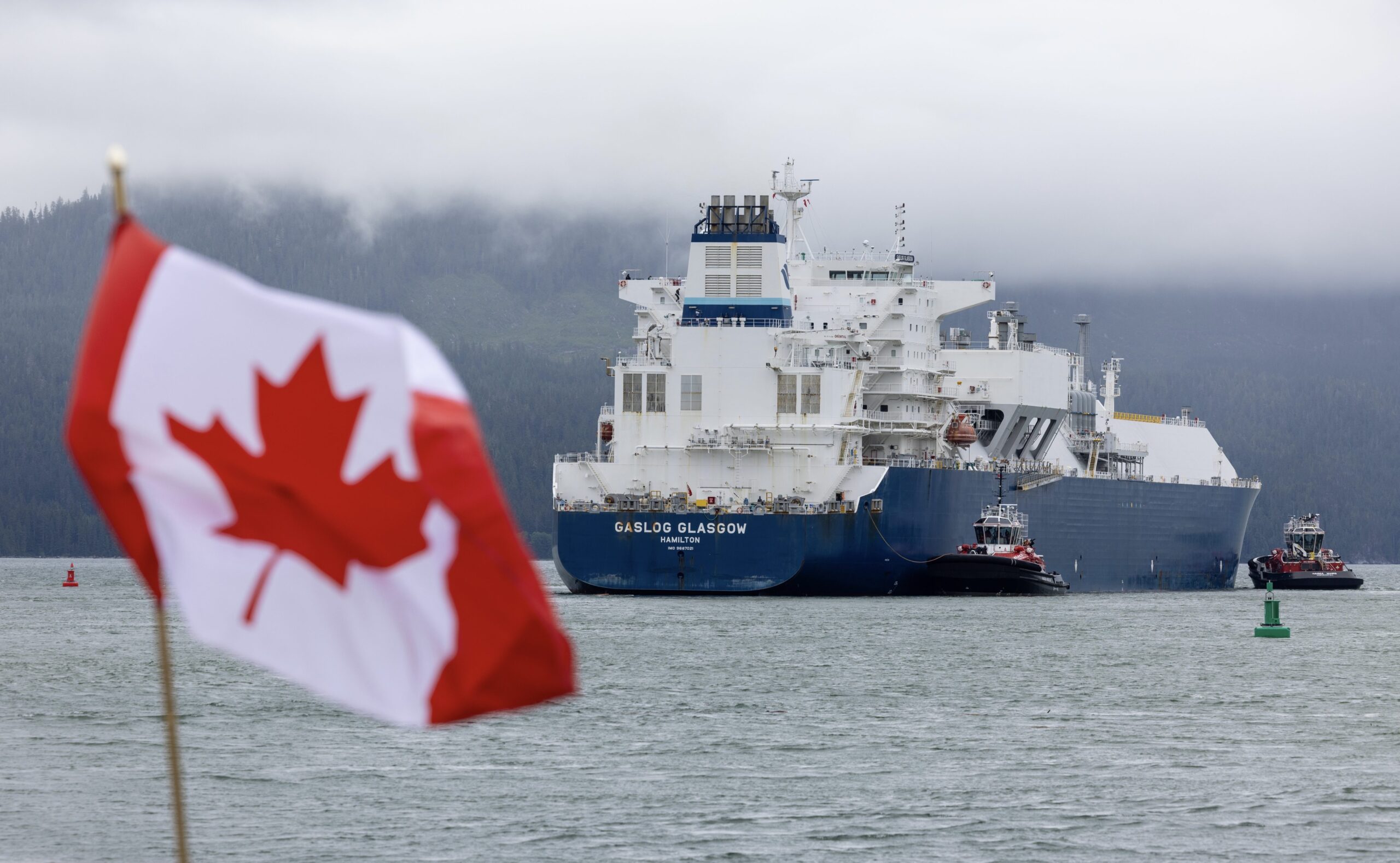 HaiSea Marine tugboats escort Canada’s first global LNG export