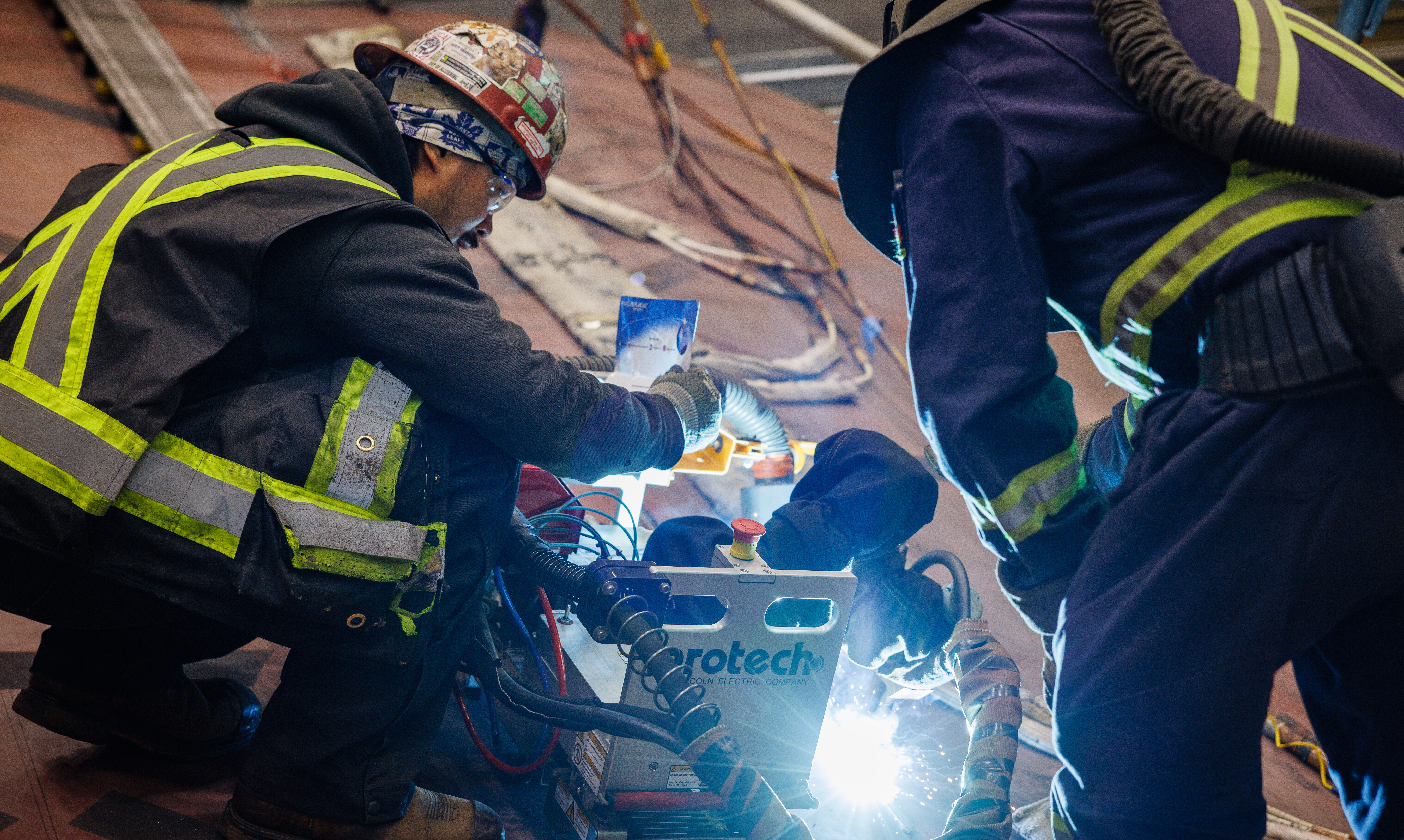 Welding smarter: How robotic technology is advancing shipbuilding at Seaspan