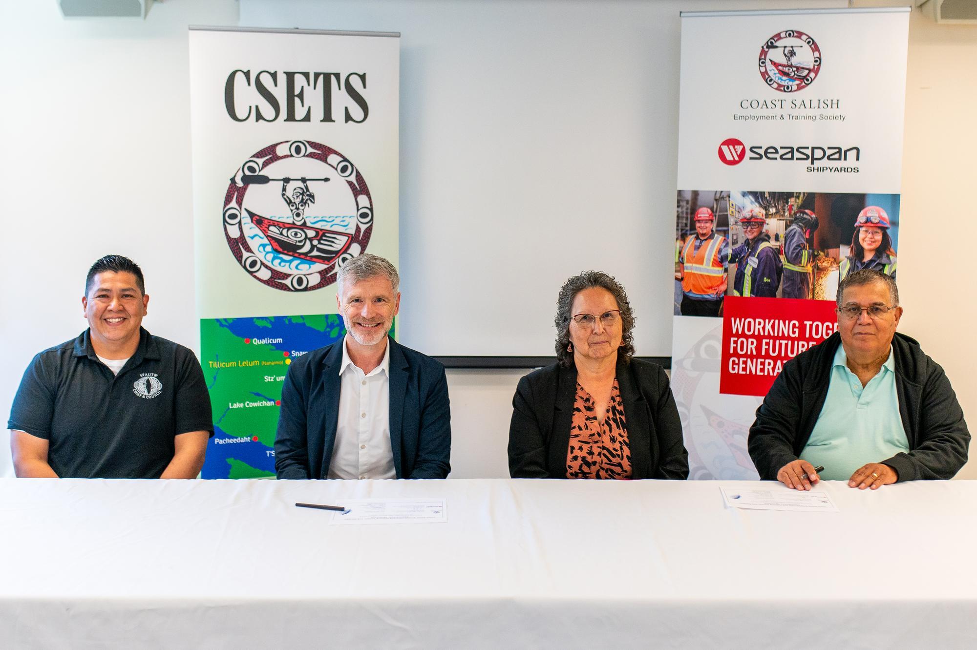 Seaspan, Coast Salish Employment and Training Society to create new trades training programs for Indigenous youth
